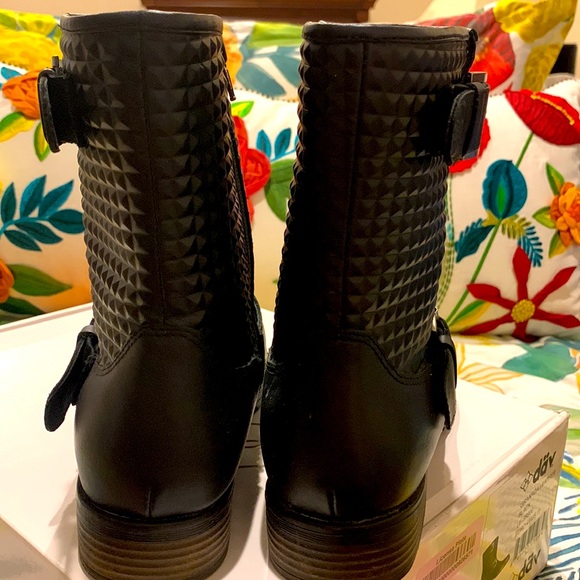 DAV weatherproof luxury Granada leather blk boots US 11 / EURO 41 - Picture 4 of 10